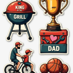 Mother’s & Father’s Day - Sticker Sheet v54